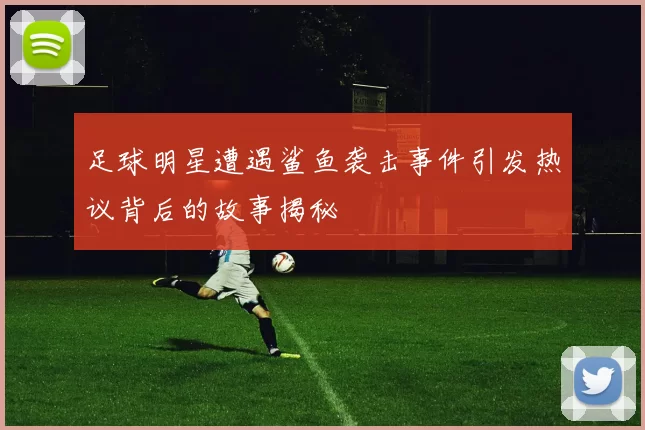 足球明星遭遇鲨鱼袭击事件引发热议背后的故事揭秘