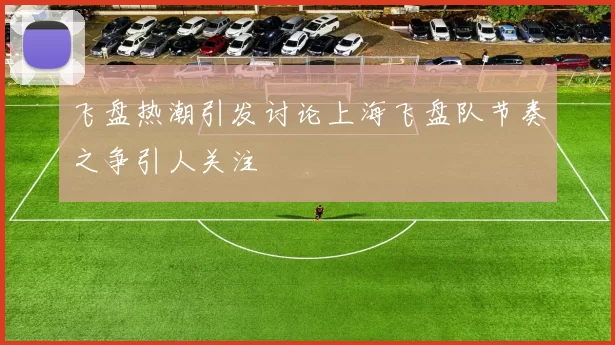 飞盘热潮引发讨论上海飞盘队节奏之争引人关注